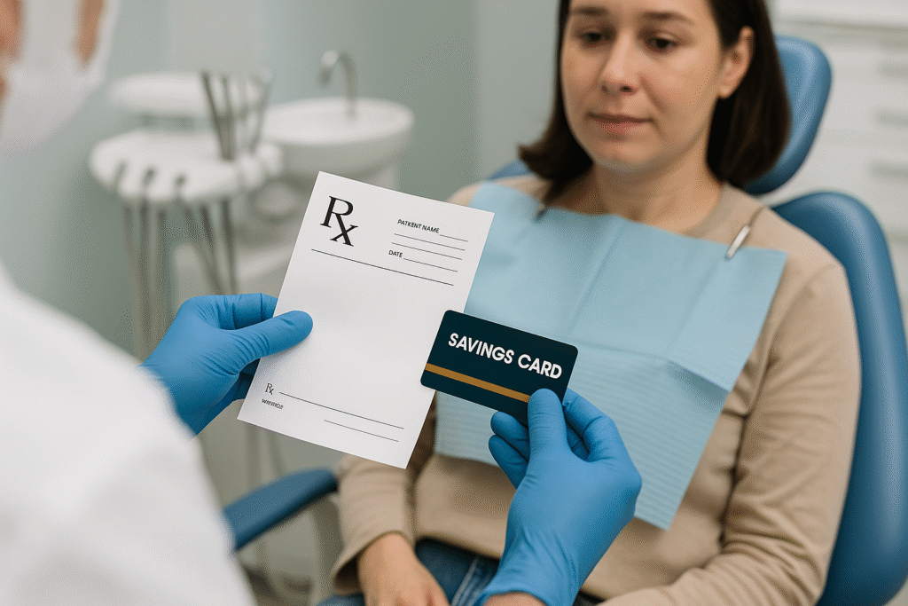 Affordable dental and medication savings plan visual